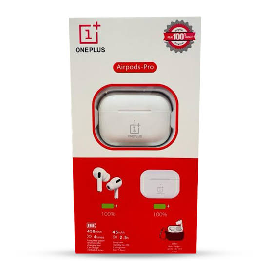 Oneplus Airpods Pro TWS Wireless Bluetooth Earbuds with Silicone Case