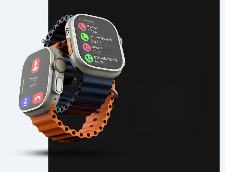 7 In 1 Ultra 2 Smart Watch 2.1 Inch 49MM Full HD Screen Series Ultra 9 Wireless Charging 7 Straps Waterproof IPS Amazing Quality - Pz Product Store