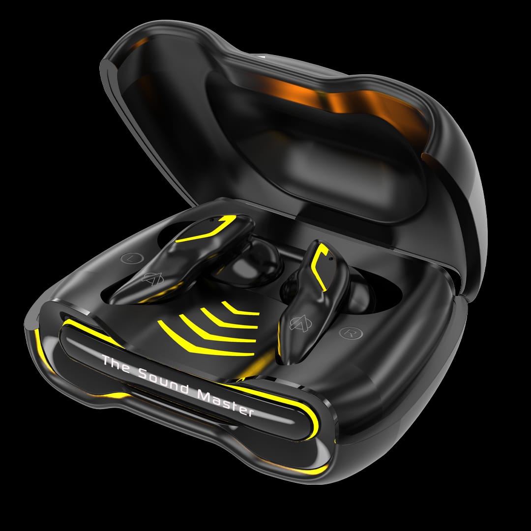 Audionic Battlebuds Quad Mic, ENC Wireless Earbuds, Gaming mode