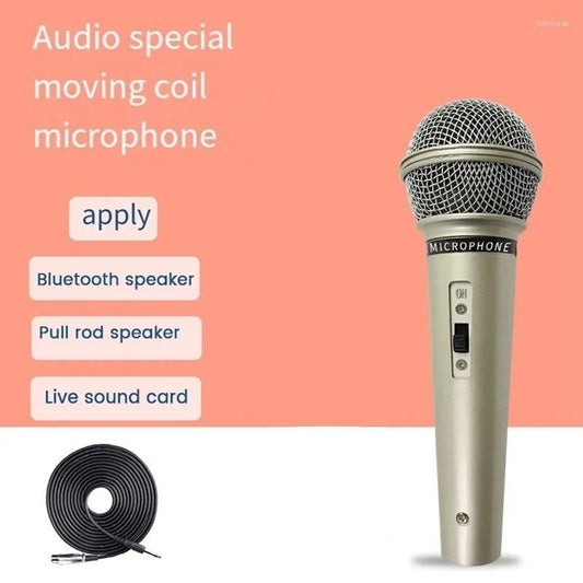 Microphone Silver Clear Voice Microphone - Pz Product Store