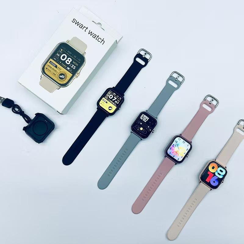 Y13 Upgraded Large Screen 1.83 Smart watch Bluethooth Call Sports Pedometer Heart Rate Blood Pressure Monitoring Button Silicone Strap - Pz Product Store