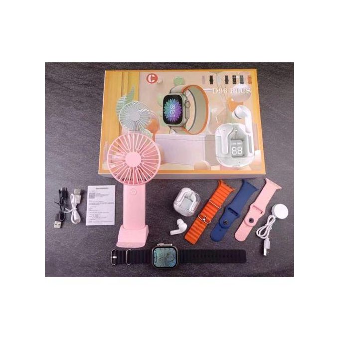 D96 Ultra Smart Watch + Air31 Airbuds + Fan - Pz Product Store