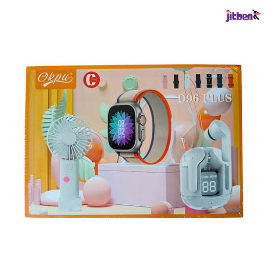 D96 Ultra Smart Watch + Air31 Airbuds + Fan - Pz Product Store