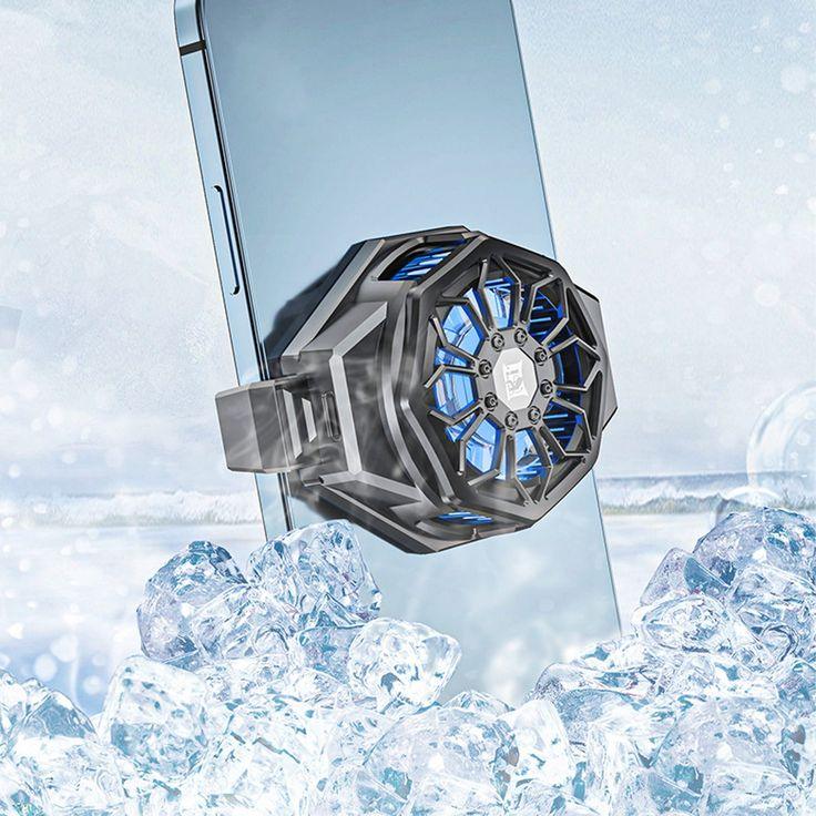 Premium PUBG Cooling Fan Portable, Powerful Mobile Radiator for Gaming Powerful Mobile Cooling Fan for All Mobiles Durable Construction - Pz Product Store