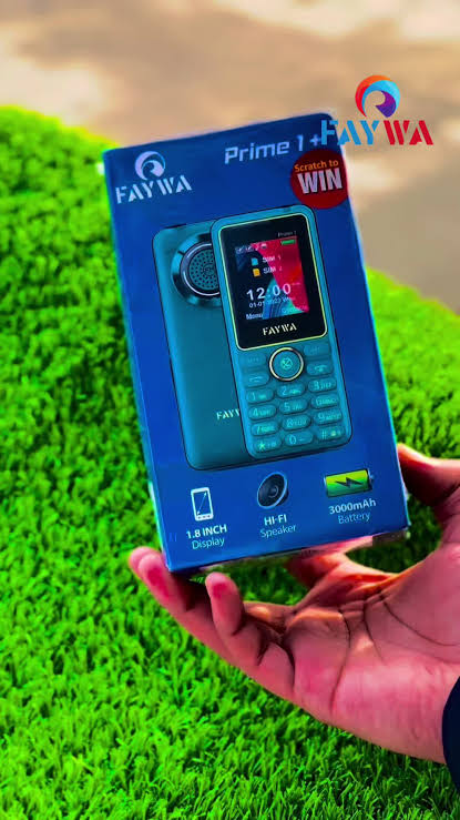 Faywa Prime 1 – Dual SIM Feature Phone with 1.8" LCD, Memory Card Support & HiFi Speaker