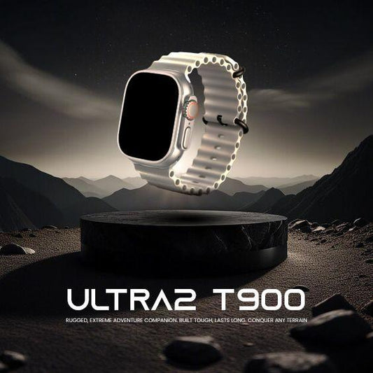 T900 Series 8 T900 Pro Ultra Smart Watch For Men Women 2.09" Full Touch Bluetooth Call Smartwatch Men Women Ultra Watch / T900 Ultra Smart Watch With 2 Strap - Pz Product Store