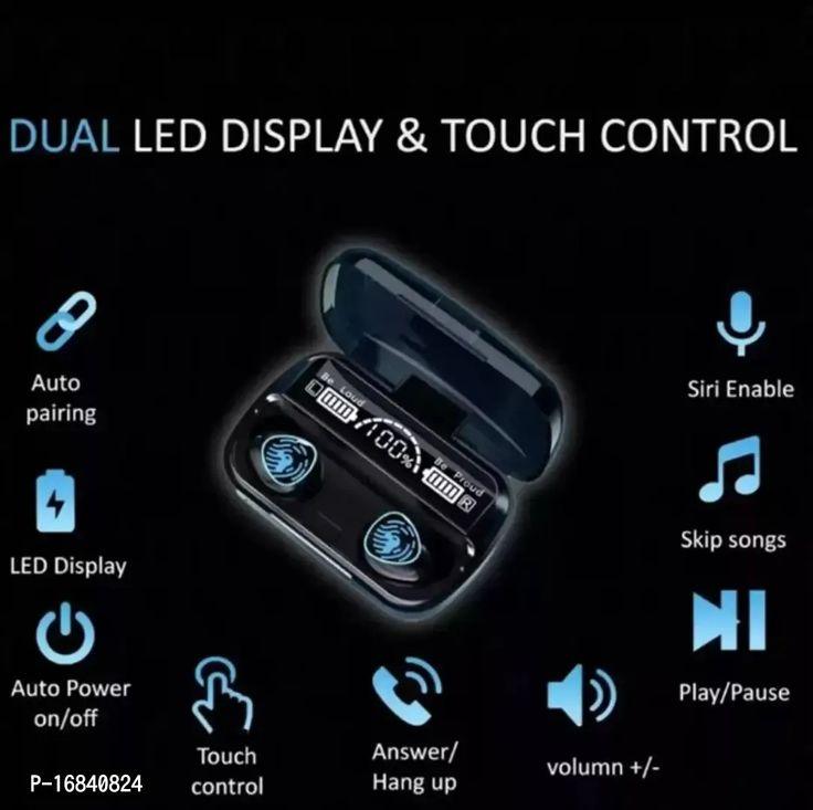 M10 TWS True Wireless Headset/Airpods/Earbuds/With High Quality Sound And Touch Sensor/Gaming Headphones/Headphone/Airpods Pro/ Air pods/Ear buds/Airbuds/Air buds/ Earpods/Ear pods/Airpodspro/Air pods pro/Airport/Airports/Earphones/Earphone - Pz Product Store