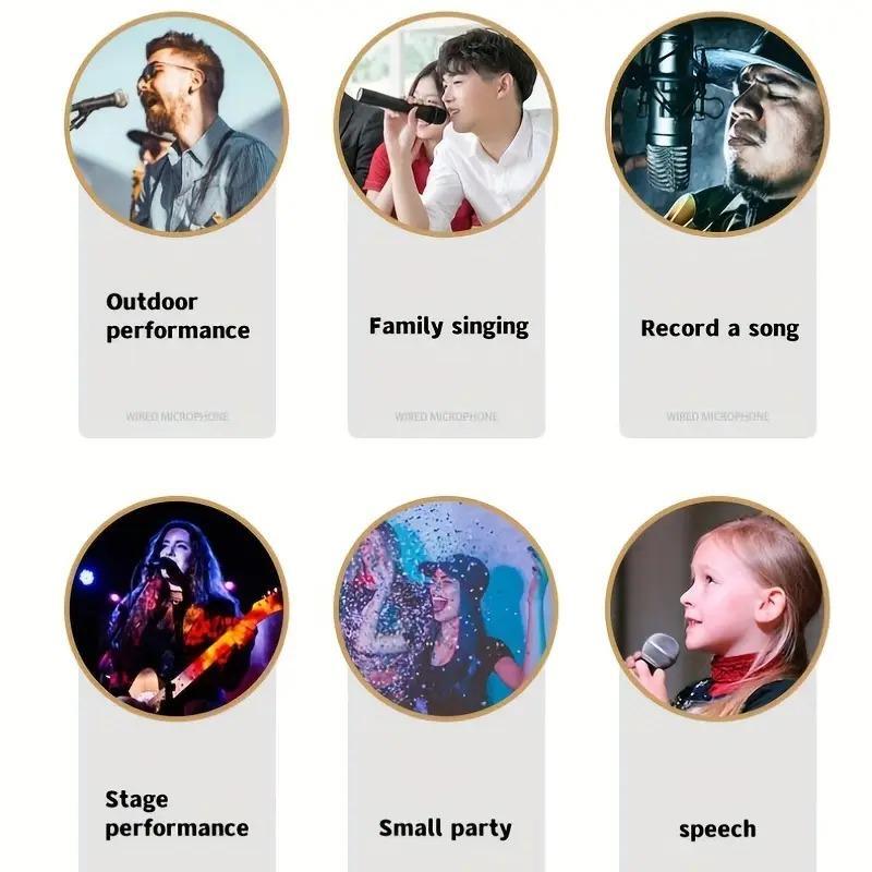 Microphone Silver Clear Voice Microphone - Pz Product Store