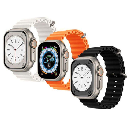 S100 smart watch Ultra 9 & 7 in 1 Strap Series 9 49mm 2.2Hd Screen and wireless charging - Pz Product Store