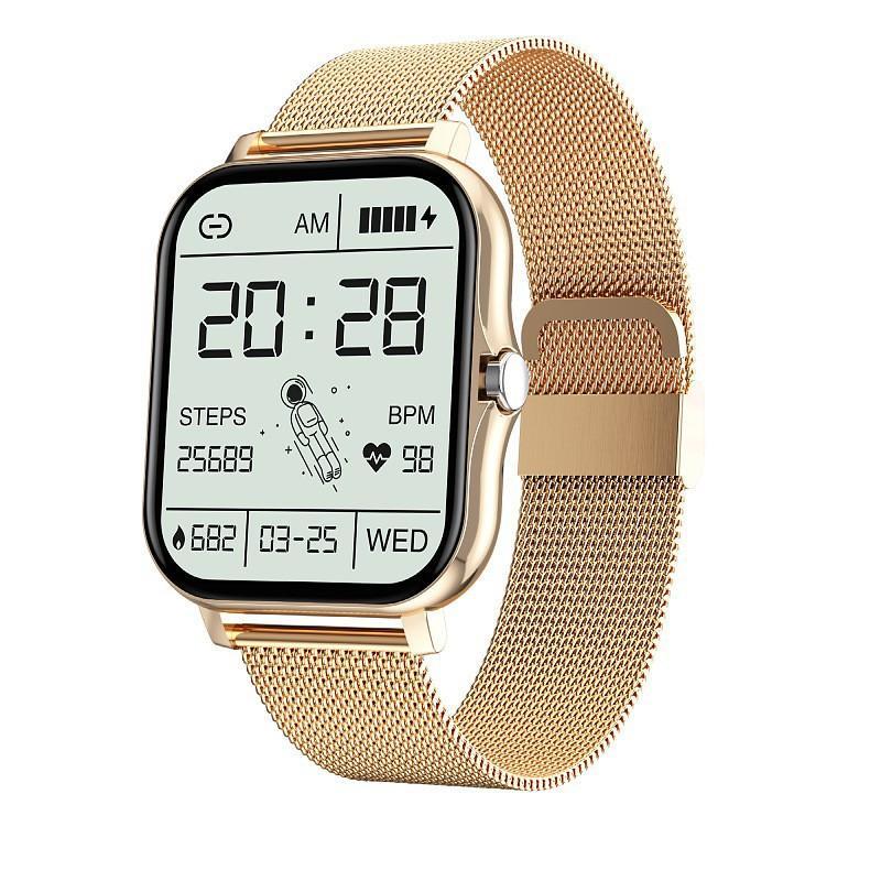 Y13 Upgraded Large Screen 1.83 Smart watch Bluethooth Call Sports Pedometer Heart Rate Blood Pressure Monitoring Button Silicone Strap - Pz Product Store